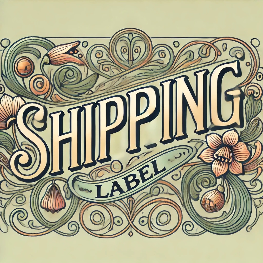 Shipping label